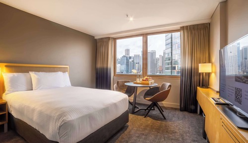 Habitación Deluxe, 1 cama de matrimonio (City Skyline)
