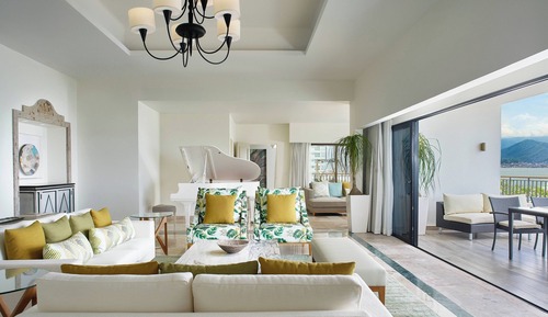 Suite presidencial, 1 habitación, terraza, frente al mar