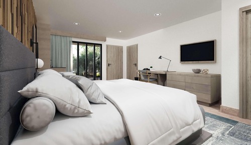 Suite de lujo, 1 cama de matrimonio grande, bañera