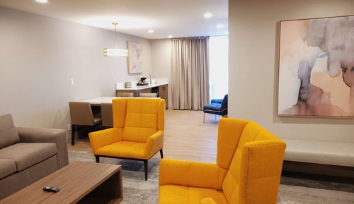 Suite, 2 camas de matrimonio, no fumadores, bañera de hidromasaje (Living Room;with Sofabed)