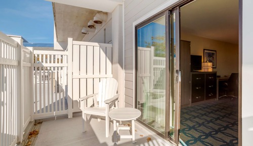 Habitación estándar, 2 camas de matrimonio, accesible para personas con discapacidad, patio