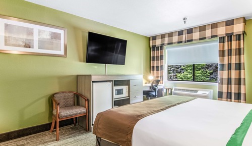 Suite romántica, 1 cama de matrimonio grande, bañera de hidromasaje
