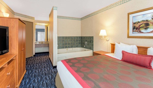 Habitación, 1 cama de matrimonio grande, no fumadores, bañera de hidromasaje