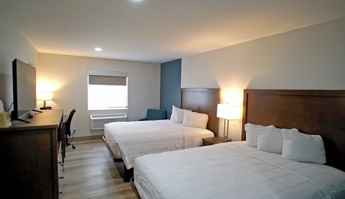 Habitación, 2 camas de matrimonio, no fumadores