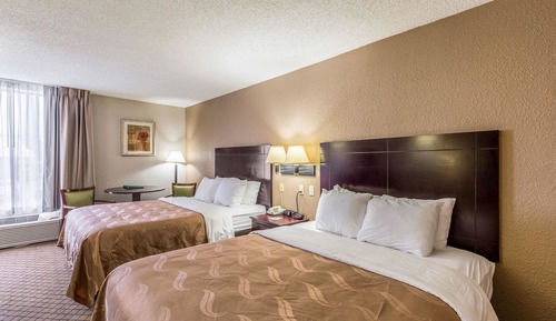 Habitación estándar, 2 camas de matrimonio, no fumadores
