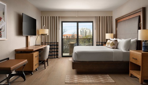 Suite junior, 1 cama de matrimonio grande con sofá cama, no fumadores, vistas al complejo turístico