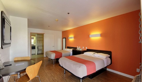 Habitación Deluxe, 2 camas de matrimonio, no fumadores, cocina básica