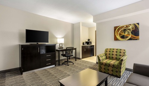 Suite, 1 cama de matrimonio grande, no fumadores, frigorífico y microondas