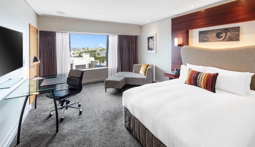 Habitación estándar, 1 cama de matrimonio grande, vistas a la ciudad