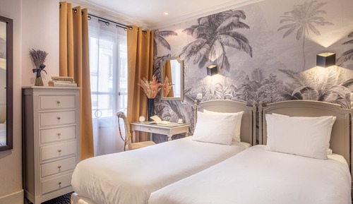 Habitación tradicional con 1 cama doble o 2 individuales