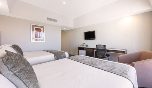 Habitación ejecutiva con 2 camas individuales
