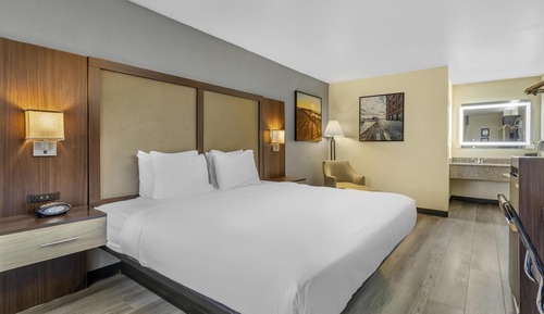 Habitación estándar, 1 cama de matrimonio grande, no fumadores, microondas