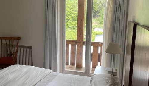 Habitación superior, vistas al jardín