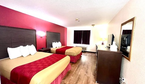 Habitación, 2 camas de matrimonio, accesible para personas con discapacidad, no fumadores