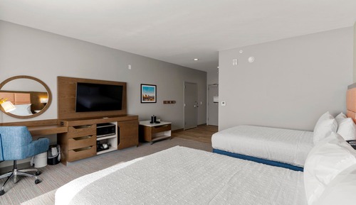 Habitación, 2 camas de matrimonio, no fumadores