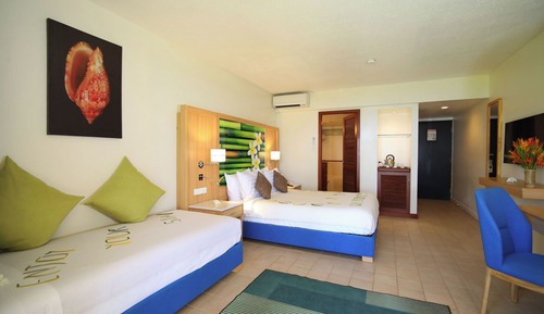 Habitación, vistas al mar