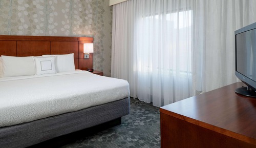 Habitación Deluxe, 1 cama de matrimonio grande con sofá cama