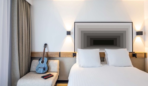 Habitación estándar doble, varias camas