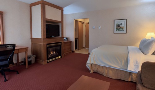 Habitación estándar, 1 cama de matrimonio, no fumadores, chimenea