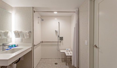 Habitación estándar, 1 cama de matrimonio grande (Mobility Roll-in Shower)