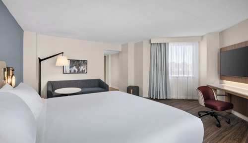 Habitación Premium, 1 cama de matrimonio grande con sofá cama