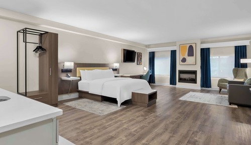 Suite, 1 cama de matrimonio grande, no fumadores, cocina (Larger Room)