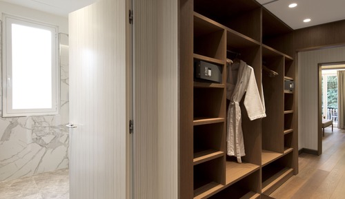 Suite junior, vistas al parque