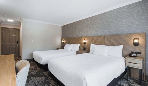 Habitación estándar, 2 camas de matrimonio (Atrium Building)