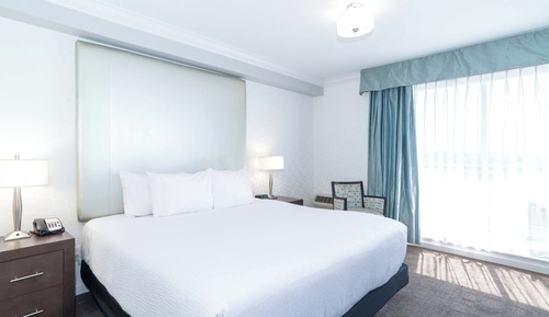 Habitación, 1 cama de matrimonio grande, en una planta alta