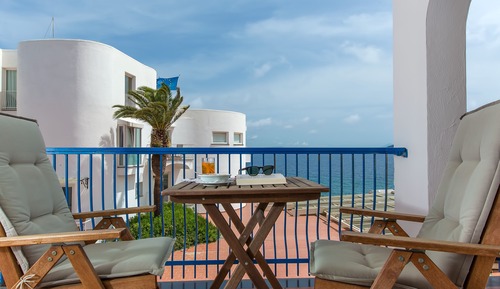 Habitación Deluxe, balcón, vistas al mar