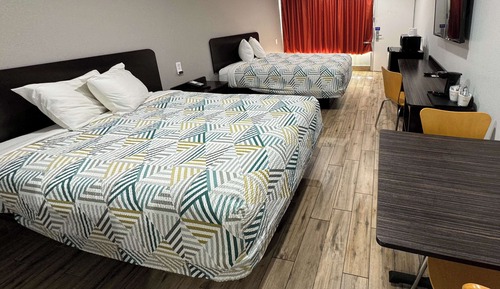 Habitación Deluxe, 2 camas dobles, no fumadores, frigorífico y microondas