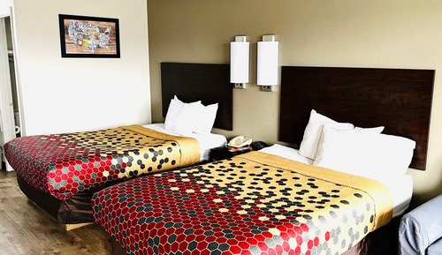 Habitación estándar doble, 2 camas dobles, fumadores