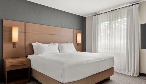 Estudio, 1 cama de matrimonio grande con sofá cama, vistas a la ciudad