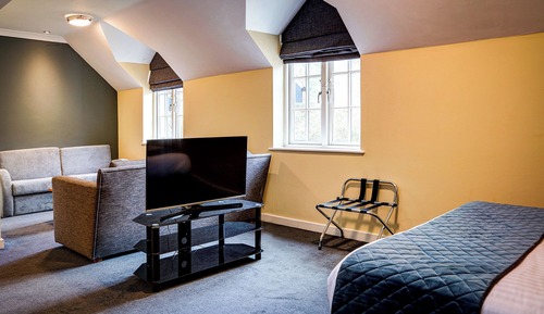 Habitación estándar, 1 cama de matrimonio grande con sofá cama