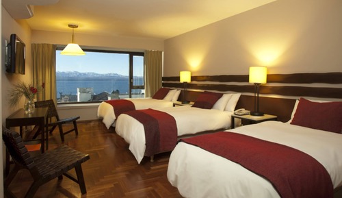 Habitación Deluxe, 3 camas individuales, acceso a la piscina, vistas al lago
