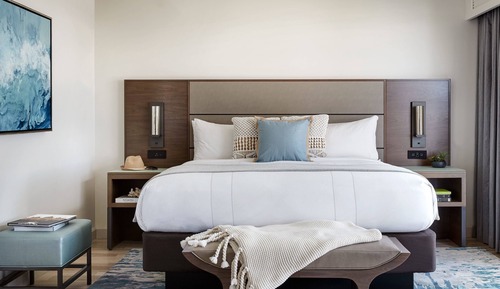 Estudio, 1 cama de matrimonio grande con sofá cama, vistas al complejo turístico