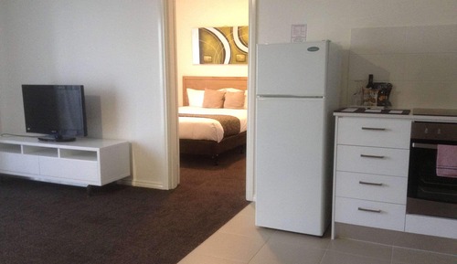 Apartamento estándar, 1 cama de matrimonio, no fumadores, balcón (Living Room)
