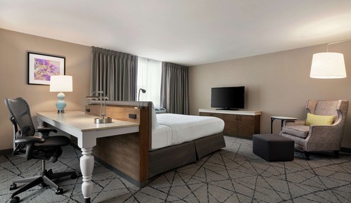 Estudio, 1 cama de matrimonio grande, accesible para personas con discapacidad (Hearing Accessible)