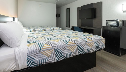 Habitación Deluxe, 2 camas dobles, no fumadores, frigorífico y microondas