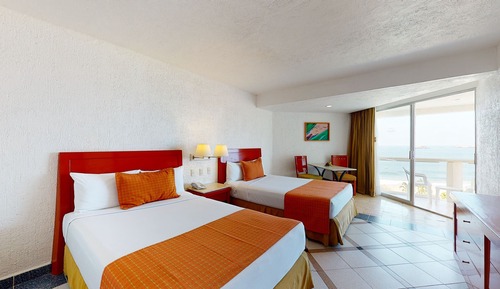 Habitación Premier doble, vistas al mar