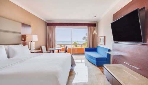 Habitación Deluxe, 1 cama de matrimonio grande, vistas al mar