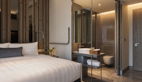 Habitación Premier, 1 cama de matrimonio grande, no fumadores, vistas a la ciudad