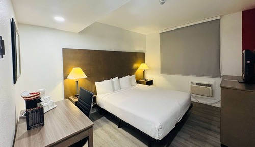 Habitación, 1 cama de matrimonio grande, accesible para personas con discapacidad (Mobility/Hearing)