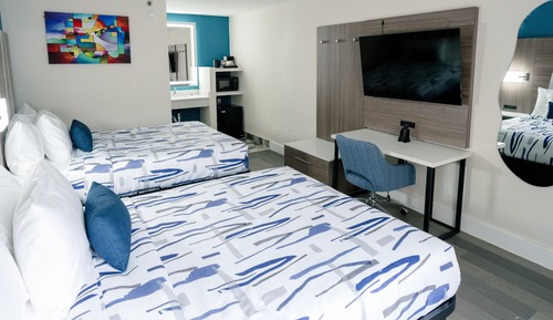 Habitación estándar doble, 2 camas de matrimonio