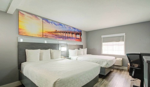 Habitación, 2 camas de matrimonio, no fumadores