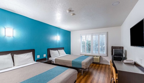 Habitación Deluxe, 2 camas de matrimonio, accesible para personas con discapacidad, no fumadores