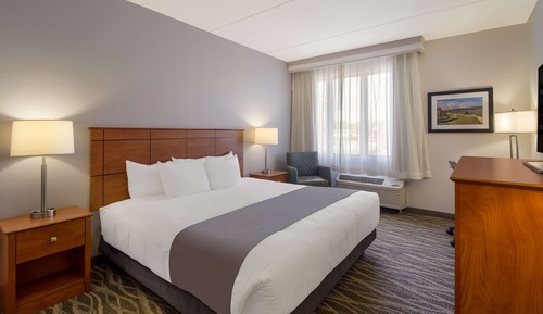 Habitación estándar, 1 cama de matrimonio grande, no fumadores, frigorífico y microondas