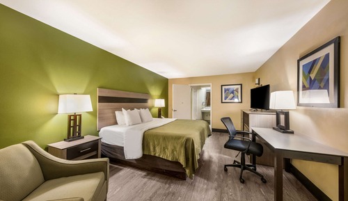 Habitación, 1 cama de matrimonio grande, accesible para personas con discapacidad, no fumadores