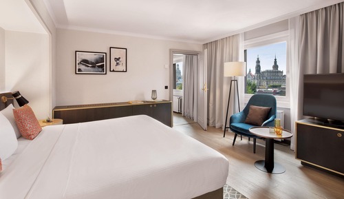 Suite familiar, 2 habitaciones, no fumadores, vistas al río (Bellevue)
