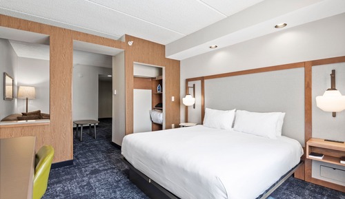 Suite, 1 cama de matrimonio grande con sofá cama